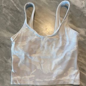 Lululemon  Camo Alpine White align tank top 
Size: 0